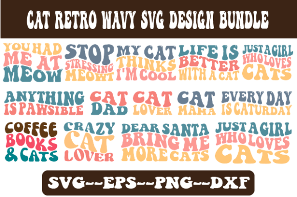 Cat Wavy Svg Design Sublimation Bundle Review