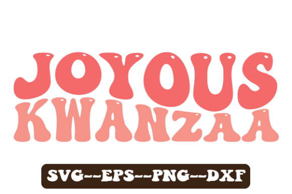 Joyous Kwanzaa Retro Wavy Svg Review