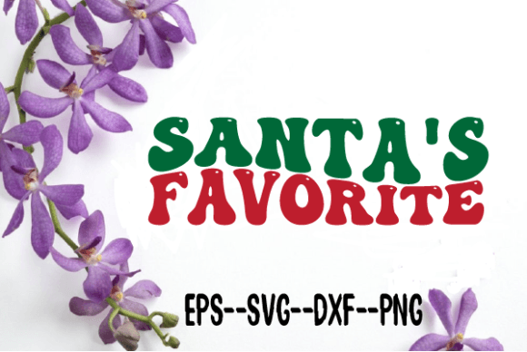 Santa’s Favorite Christmas Wavy Svg Review