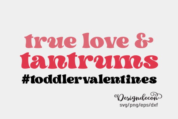 Toddler Valentines Retro Groovy SVG Review