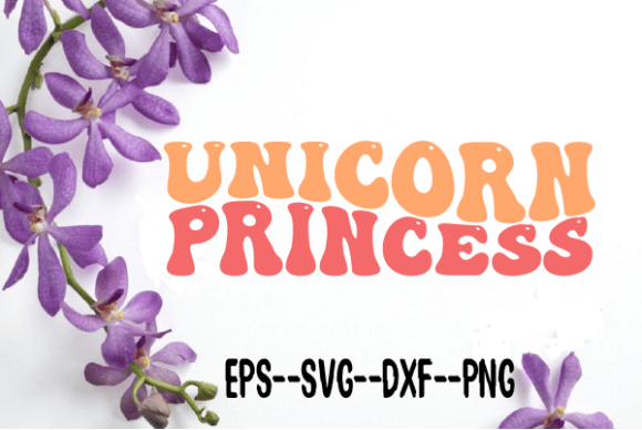 Unicorn Princess Unicorn Retro Wavy Svg Review